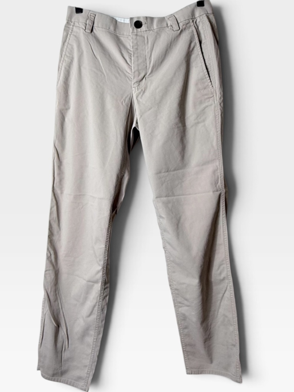 Kit and Ace Men's Straight Leg Pant Size 32/30 Grey Slim (L)